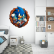 Adesivo Buraco 3D - Sonic