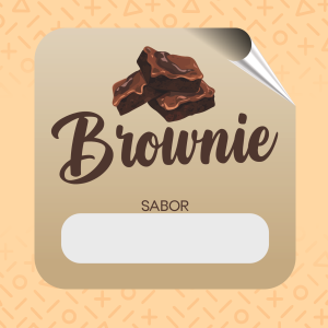 Etiqueta Brownie      